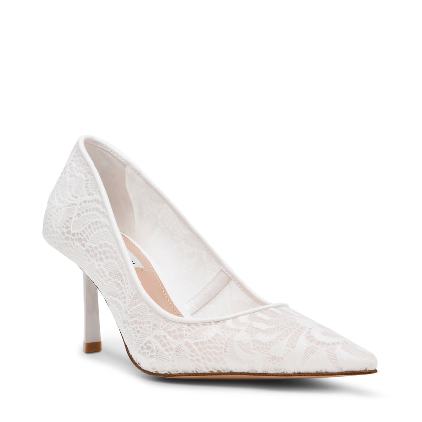 Vivion-L Pump WHITE LACE - view 2